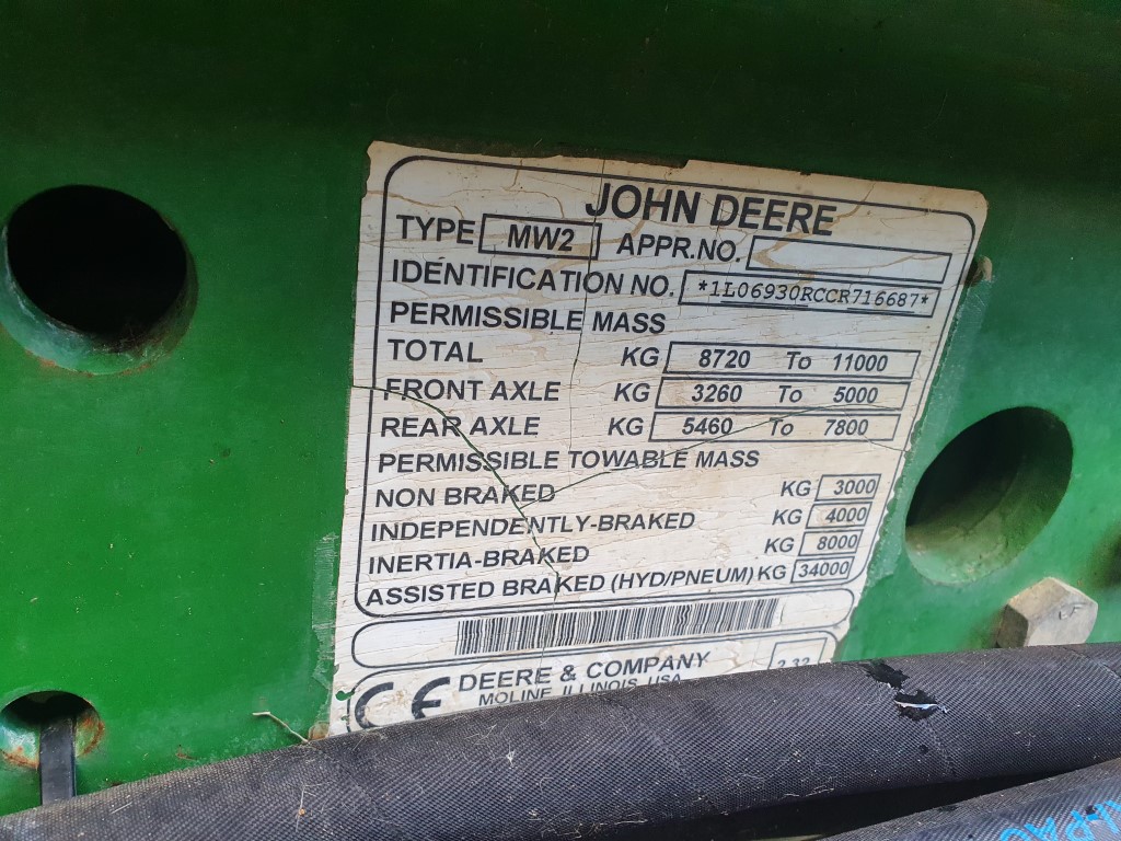Used John Deere 6930 Premium 4wd Tractor