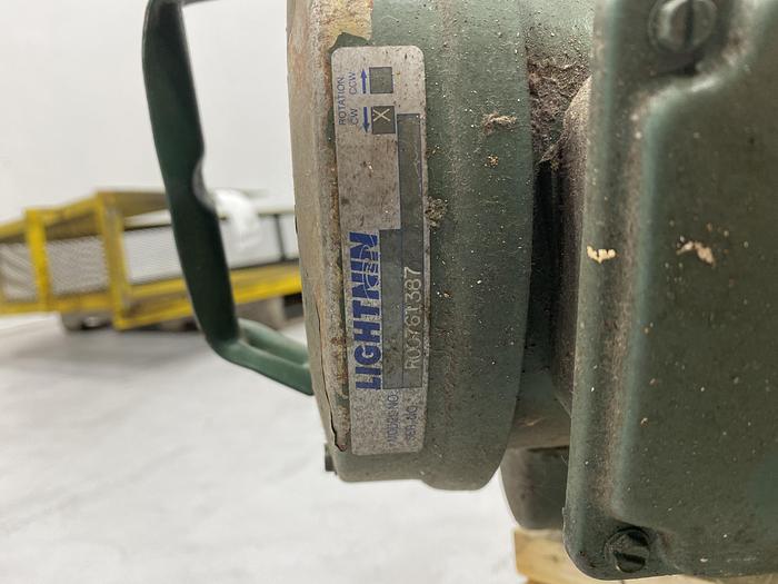 Used Lightnin Double Prop Top Mount Agitator #44412