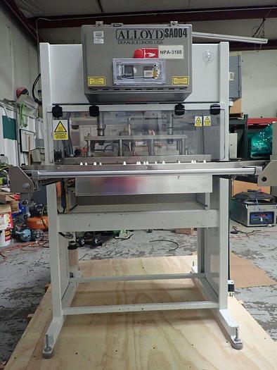 Used Alloyd Shuttle Type Blister Heat Sealer Model 2SM1428