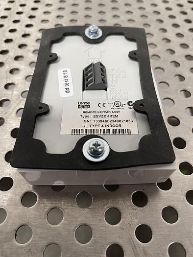 Used Lenze AC Tech ESVZXK1XX1B11 Remote Keypad ASSY SMV Series