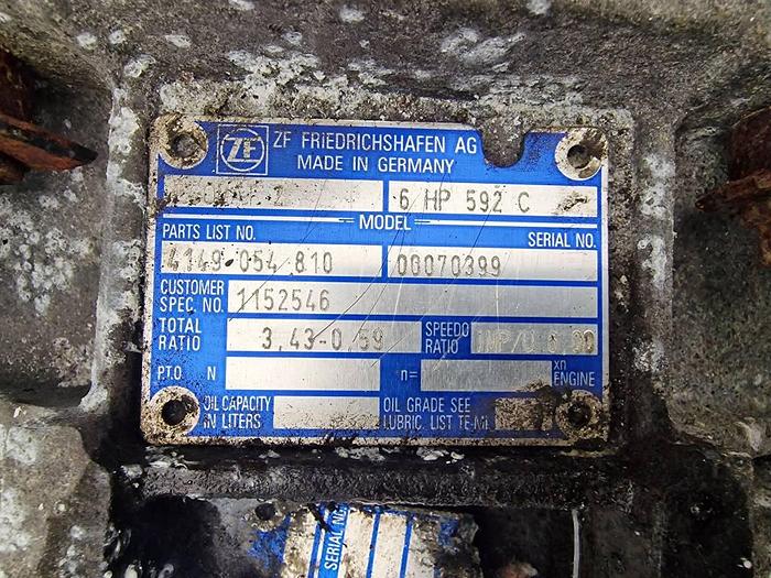 Used ZF Ecomat 2 6 HP 592C for sale - the Netherlands