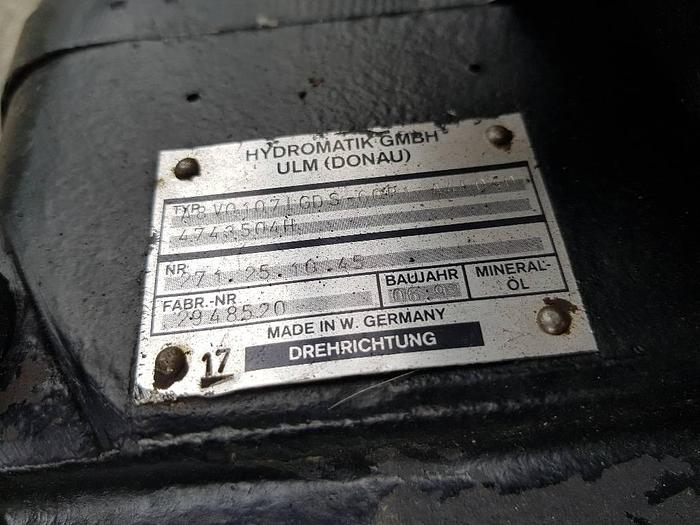 Used Hydraumatik A8V0107LGDS-60R1 for sale - the Netherlands