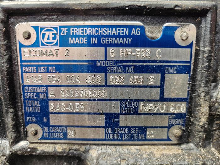 Used ZF Ecomat  2 6HP 592C