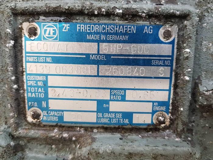 Used ZF ECOMAT 5HP600 for sale - the Netherlands