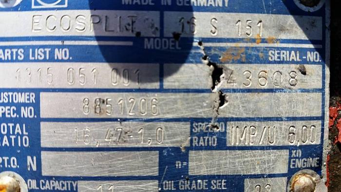 Used ZF 16S151 for sale - the Netherlands