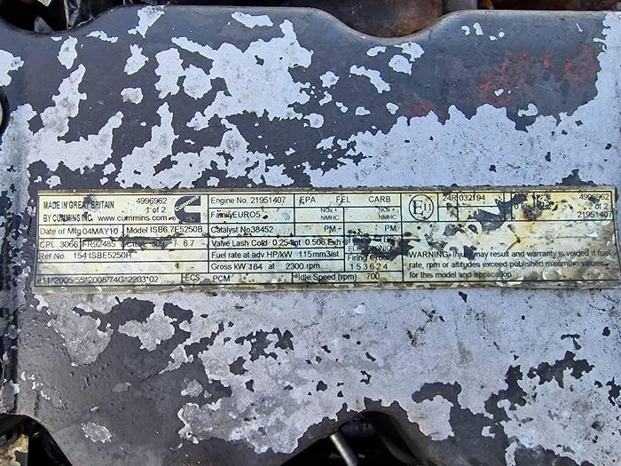 Used Cummins ISB6.7E5250B for sale - the Netherlands