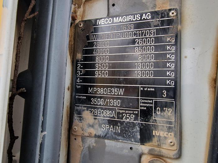 Used 2003 Iveco Eurotrakker 350 6X6 ( For spare parts )