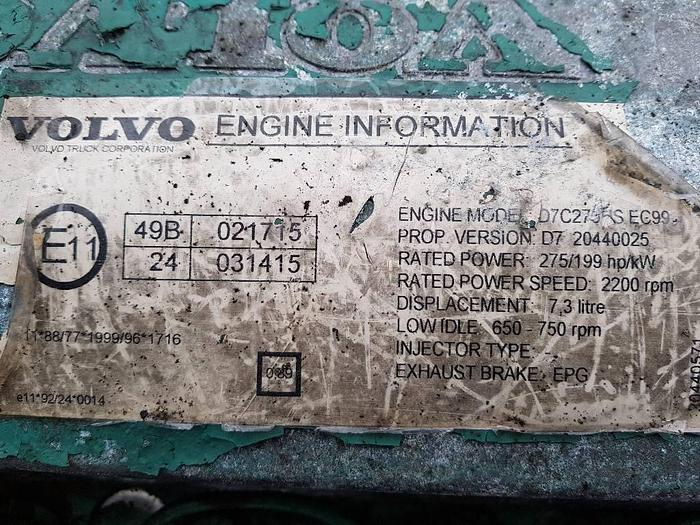 Used Volvo D7C for sale - the Netherlands