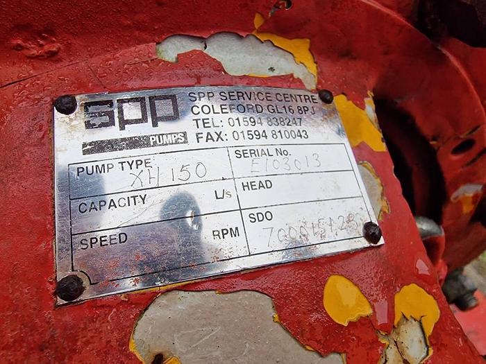 Used Sterling SPP XH-150 High Head Water Pump – 400 m³/h – CAT C12 Diesel – Ready to Work