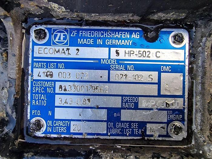 Used ZF Ecomat 2 5HP 502C for sale - the Netherlands