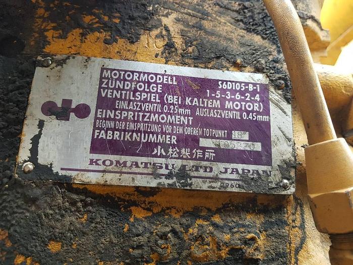 Used Komatsu S6D105-B-1 for sale - the Netherlands