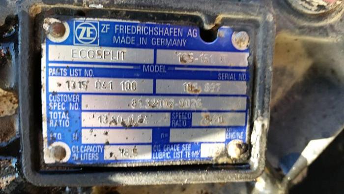 Used ZF ecosplit 16S151IT for sale - the Netherlands