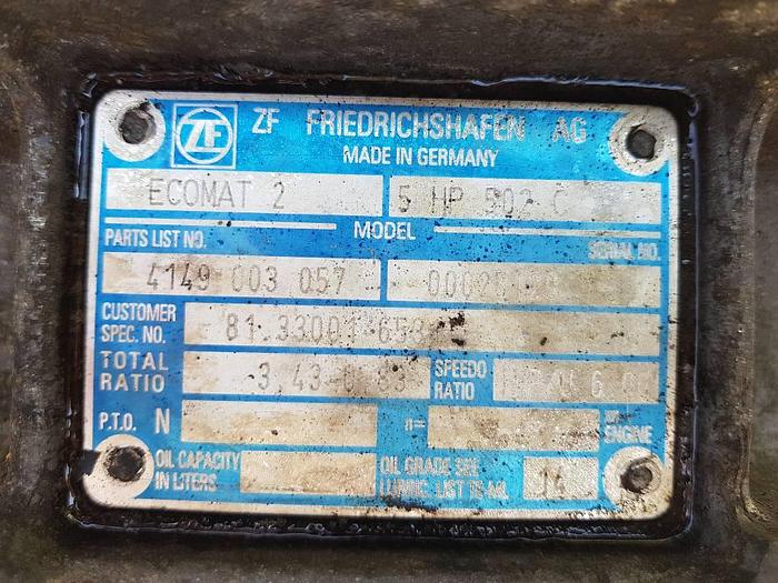 Used ZF ECOMAT 2 5HP502C for sale - the Netherlands