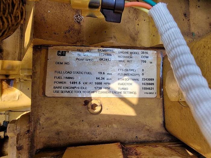 Used CAT 3516 for sale - the Netherlands