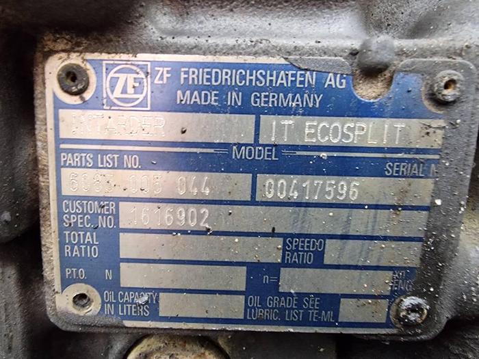 Used ZF ECOSPLIT 16S181 IT for sale - the Netherlands