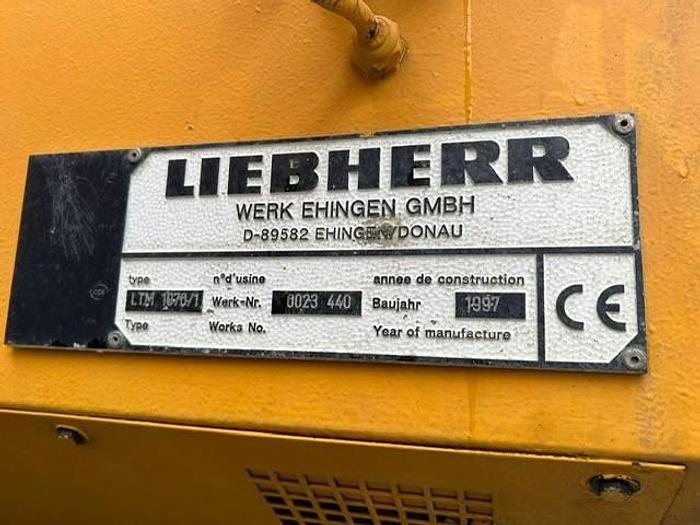 Used Liebherr LTM 1070-1 All Terrain Crane – 70 Ton – 50 M Boom – 8×6×8 – Ready for Export