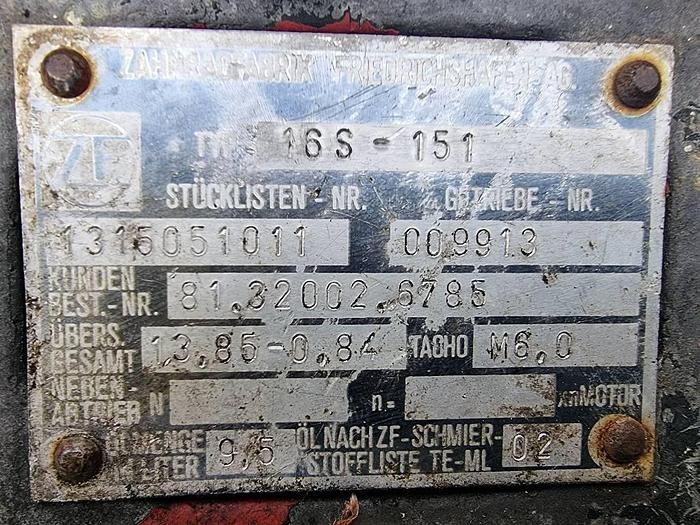 Used ZF 16 S 151