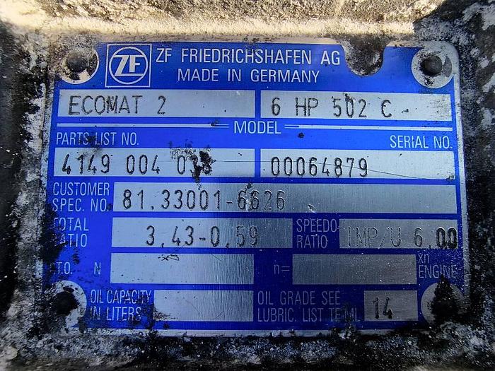 Used ZF Ecomat 2 6 HP 502C for sale - the Netherlands