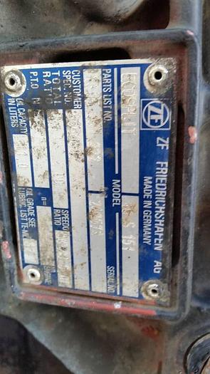 Used ZF ECOSPLIT 16S151 for sale - the Netherlands