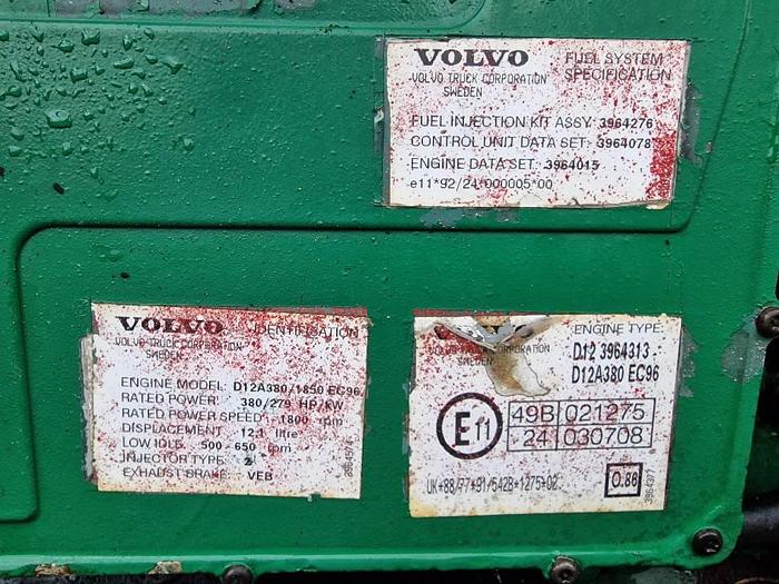 Used Volvo D12A380/1850 EC96 for sale - the Netherlands