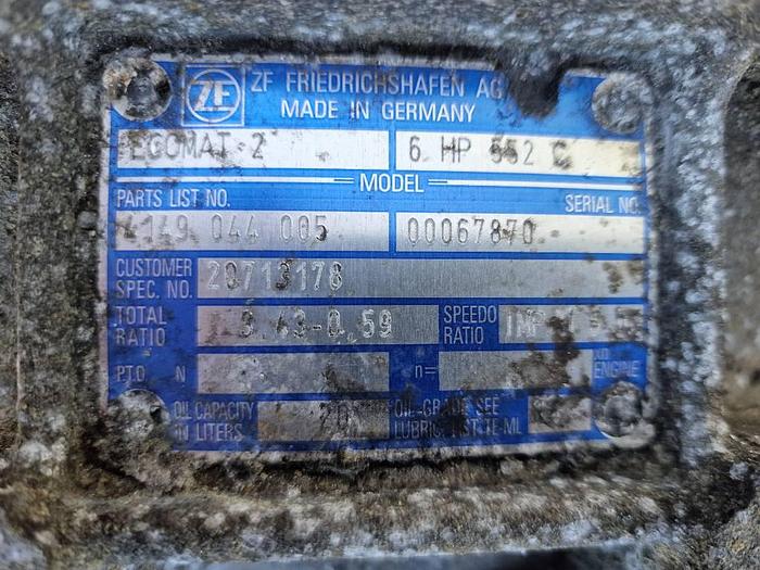 Used ZF Ecomat 2 6 HP 552 C for sale - the Netherlands
