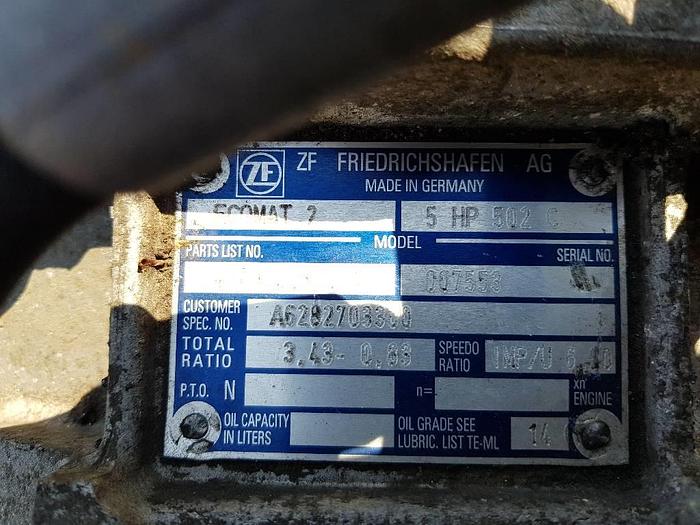 Used ZF ECOMAT 2 5 HP 502C for sale - the Netherlands
