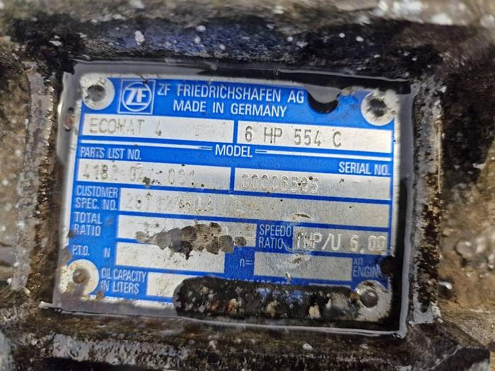 Used ZF ECOMAT 4 6HP 554C for sale - the Netherlands