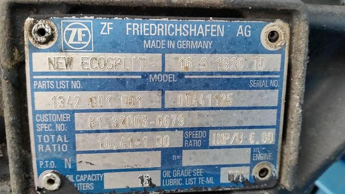 Used ZF NEW ECOSPLIT 16S 1920TD for sale - the Netherlands