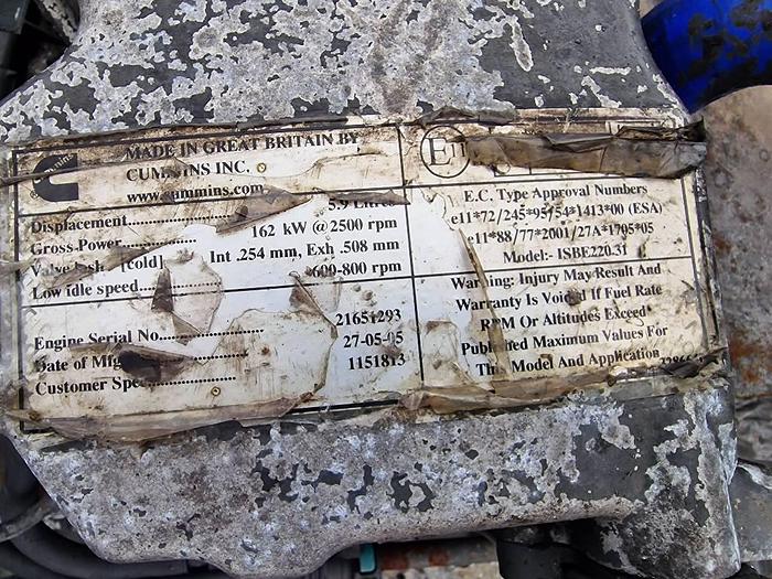 Used Cummins ISBE220.31 for sale - the Netherlands