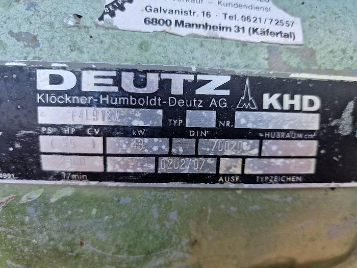 Used Deutz F4L912W for sale - the Netherlands