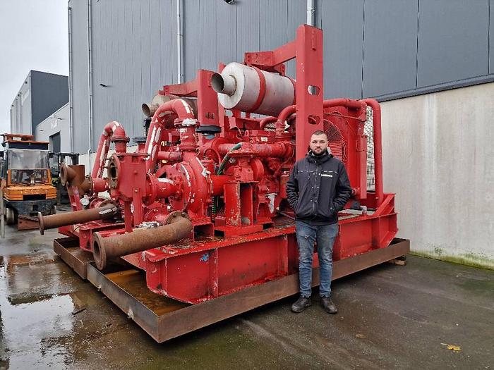Used Sterling SPP XH-150 High Head Water Pump – 400 m³/h – CAT C12 Diesel – Ready to Work