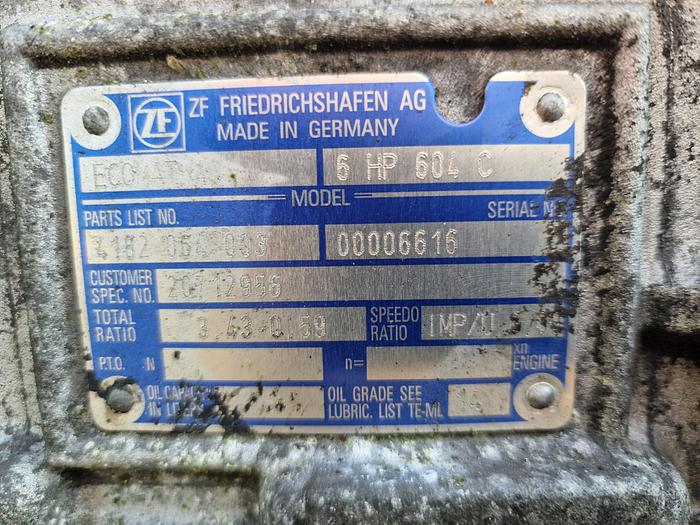 Used ZF Ecomat 4 6HP 604C