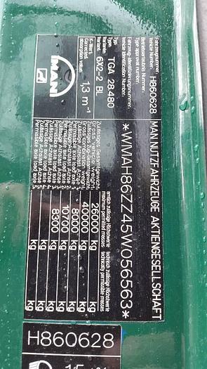 Used MAN TGA 28.480 for sale - the Netherlands