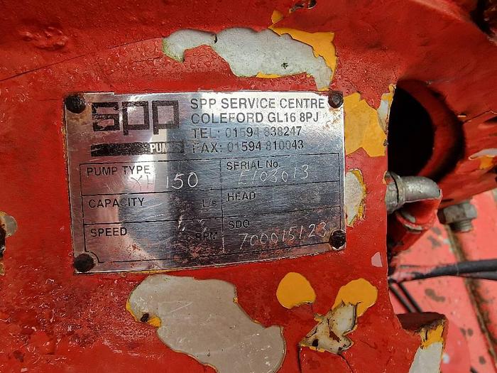 Used Sterling SPP XH-150 High Head Water Pump – 400 m³/h – CAT C12 Diesel – Ready to Work