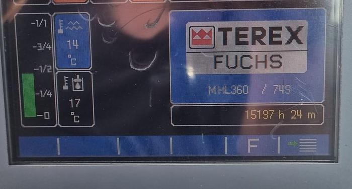 Gebruikt 2009 TEREX FUCHS MHL 360