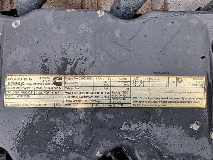 Used Cummins ISB6.7 EV225B for sale - the Netherlands