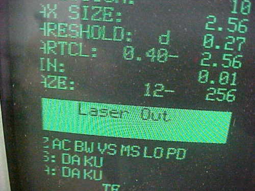 Used KLA SFS 4000 PARTICLE COUNTER