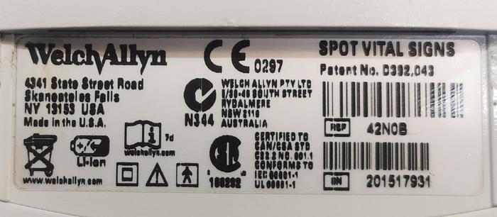 Gebraucht Welch Allyn Spot Vital Signs