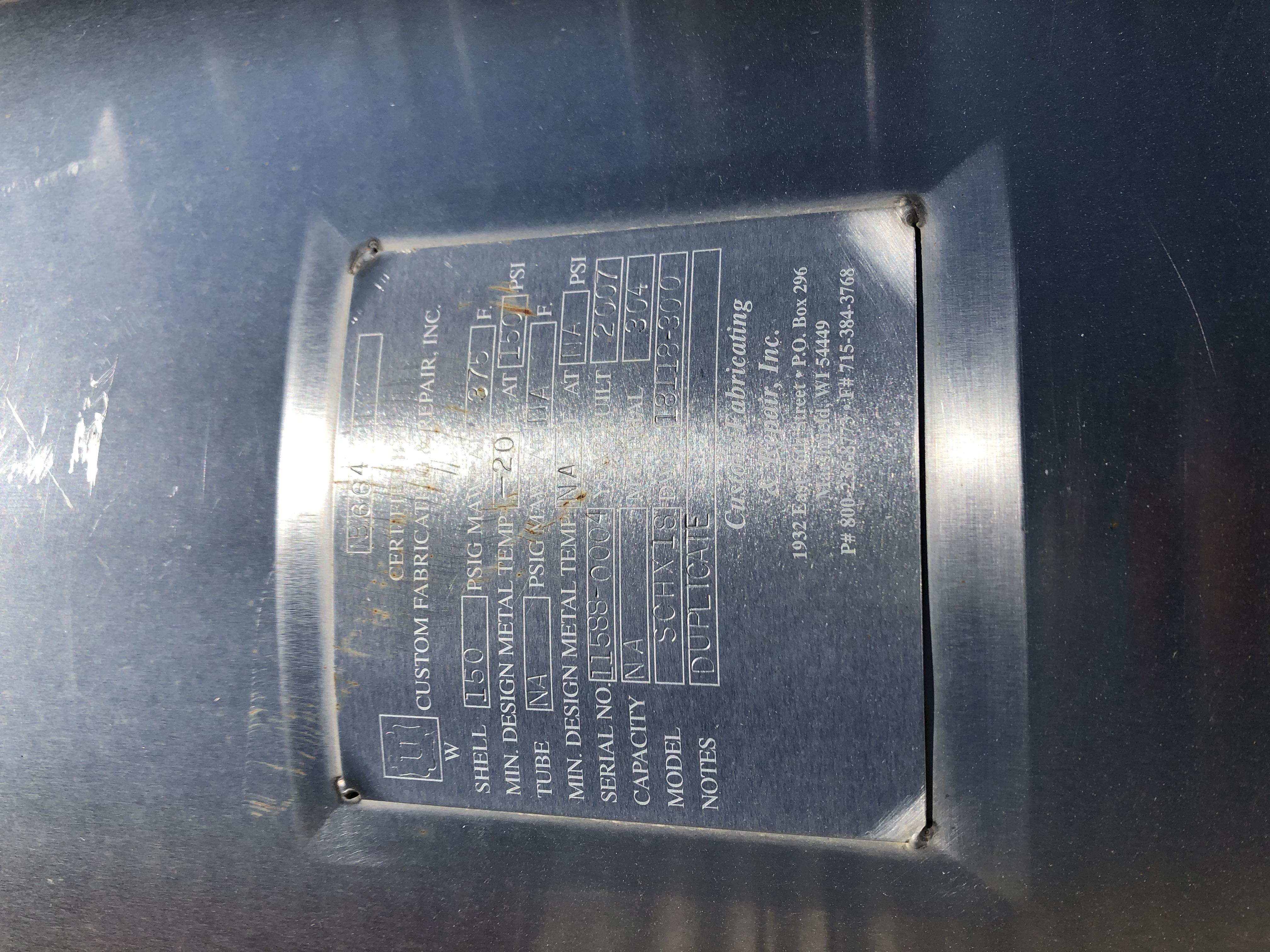 Usado SPIRAL TUBE HEAT EXCHANGER