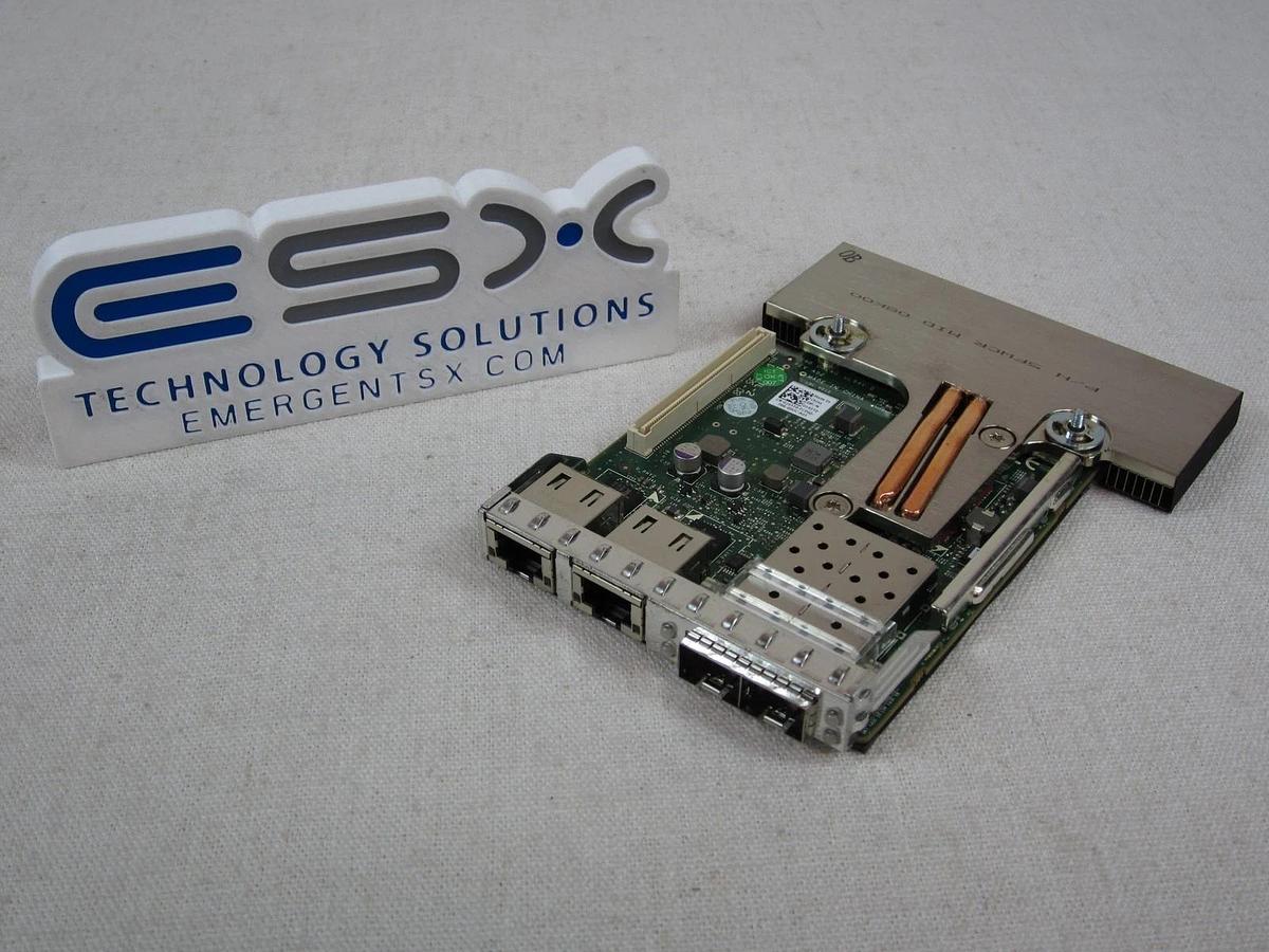 Used Dell 165T0 Broadcom 57800S 2x GbE & 2x 10G SFP+ Network Daughter Card