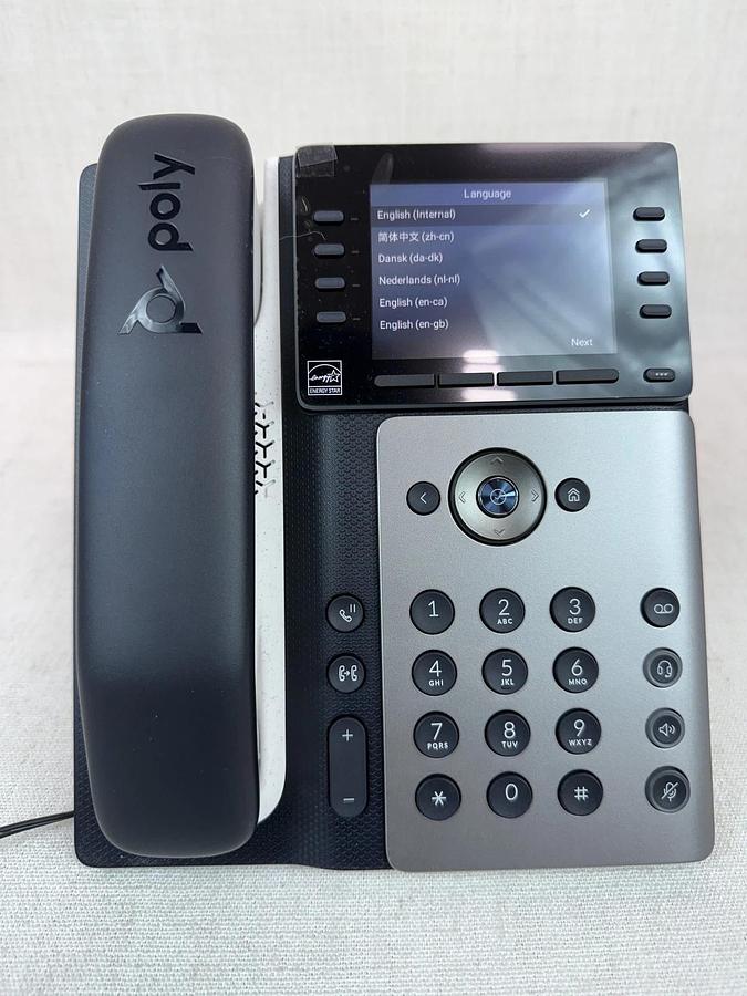 Used Poly Edge E320 Bluetooth VoIP desktop phone