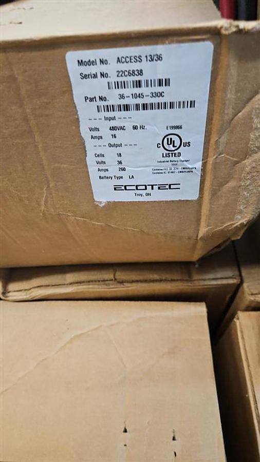 Used Ecotec ACCESS 13/36 Powerhouse Forklift Battery Charger