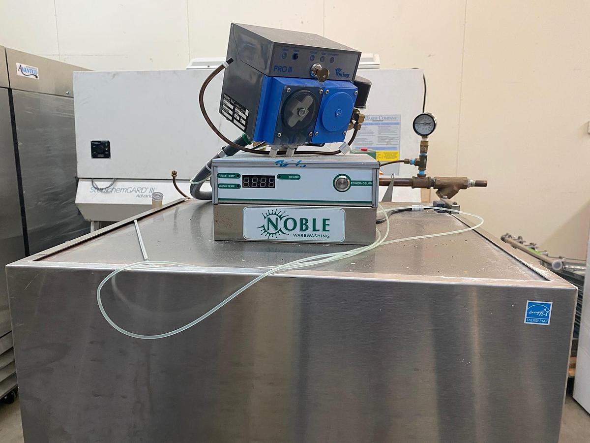 Used NOBEL WW HT-180EC3 Single Cycle High Temperature Dishwasher - 495HT180EC3