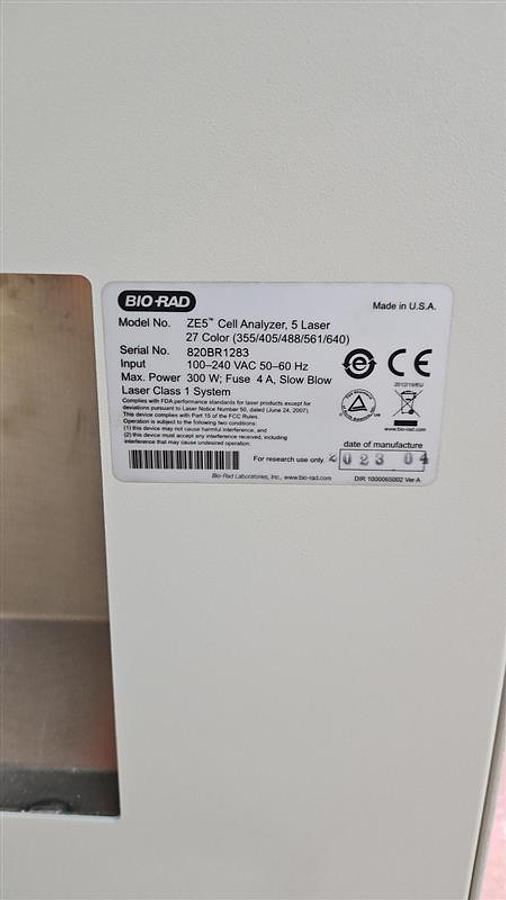 Used Bio-Rad ZE5 Cell Analyzer