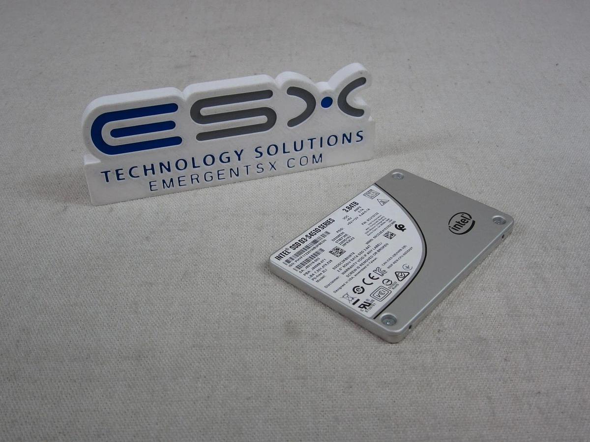 Used Intel SSDSC2KB038T8 3.84TB 6Gb/s 2.5" SATA SSD D3-S4510 Series