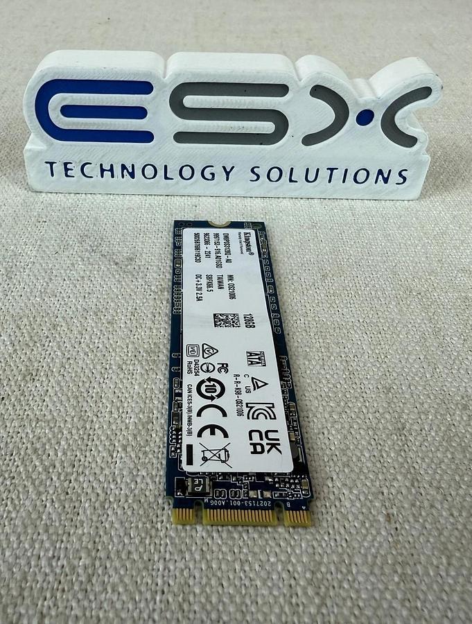 Used (Lot of 5) Kingston 128GB 2280 M.2 SATA SSD | QM8P0S3128Q-A0