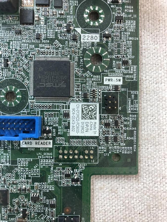 Used Dell YJMC0 Optiplex 5070 SFF Desktop Motherboard