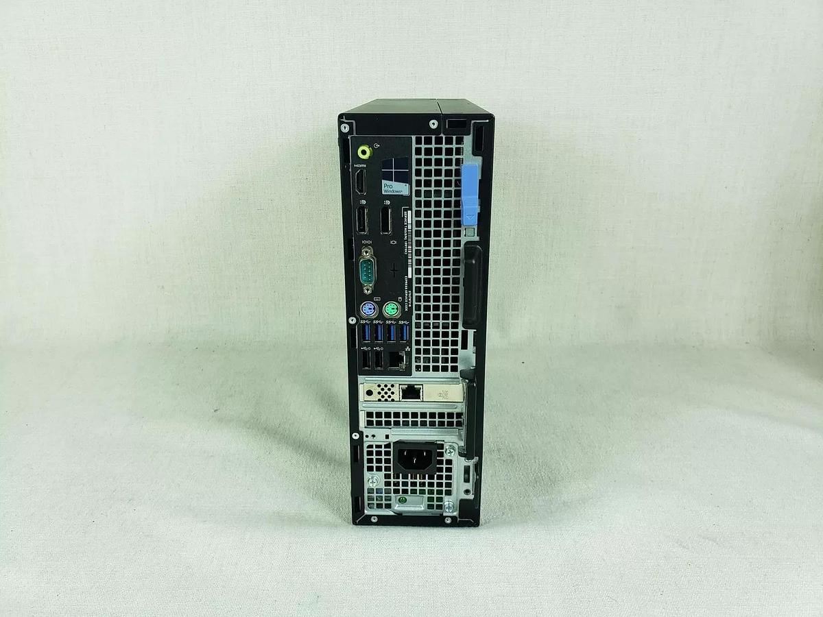 Used OptiPlex 7050 Mini Tower Intel i7 PC 16/256 Windows 10 Pro *scratch and dent*
