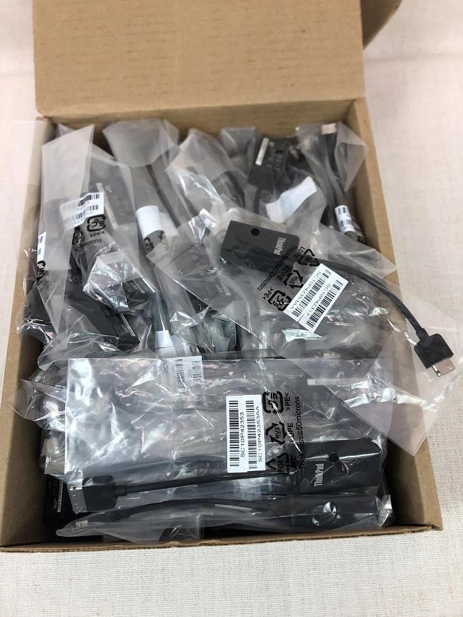 (Lot of 80) Mixed New/Used RJ45 adapter dongle Lenovo Thinkpads | 01YU027