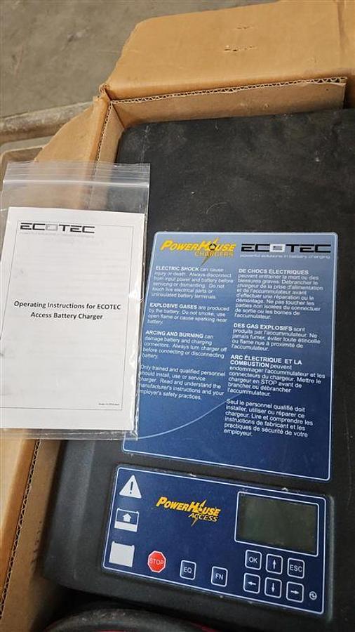 Used Ecotec ACCESS 13/36 Powerhouse Forklift Battery Charger